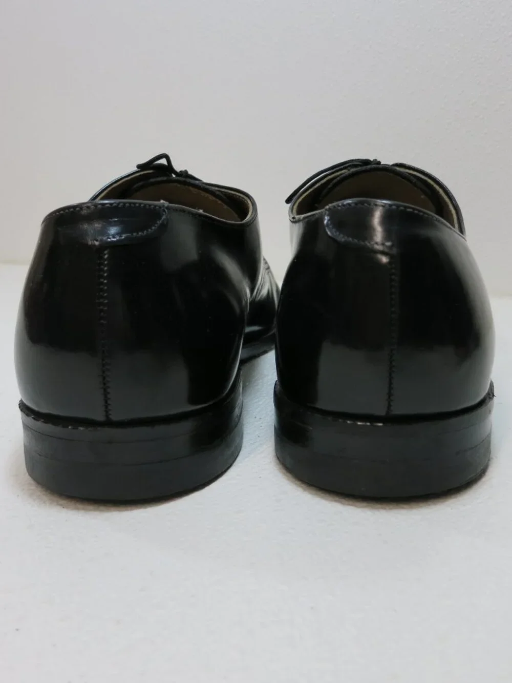 Craddock-Terry Polished Leather Dress Oxfords Shoes Men's Uniform Footwear 12.5